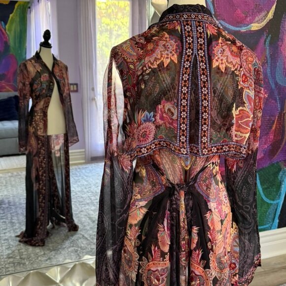 Camilla Printed Trench, Swinging Sixties - Picture 5 of 6